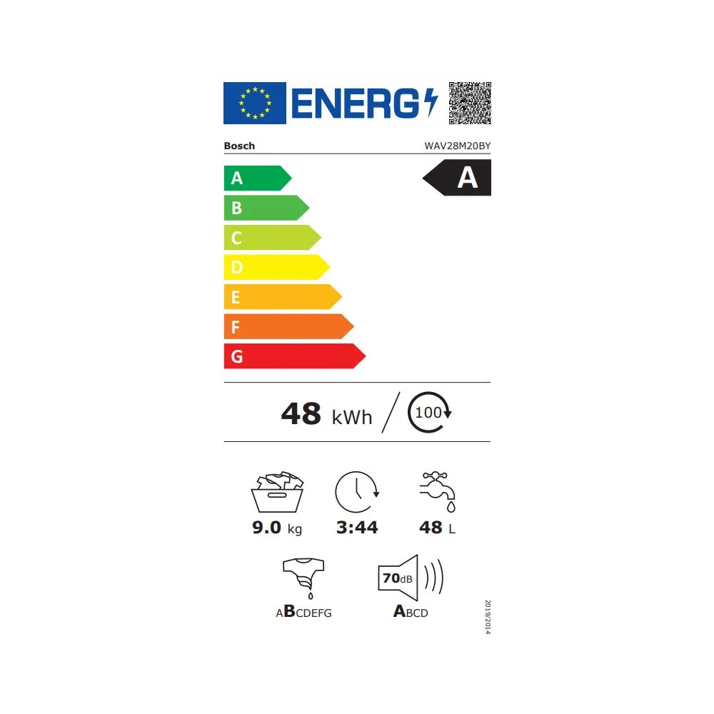 Perilica rublja BOSCH WAV28M20BY