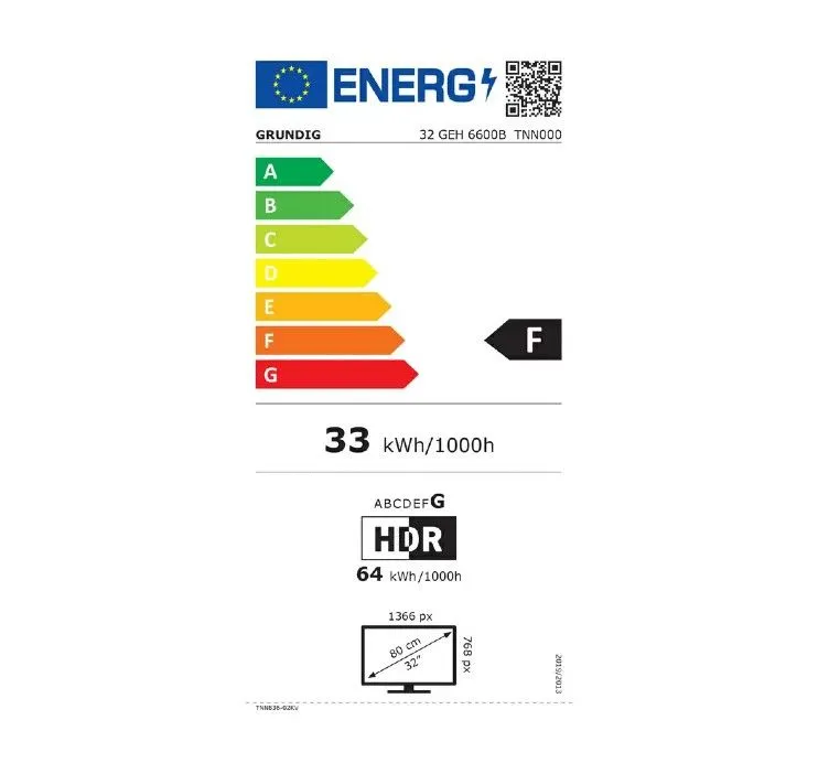 Televizor GRUNDIG 32GFH6933B LED android SMART TV (T2 HEVC/S2)