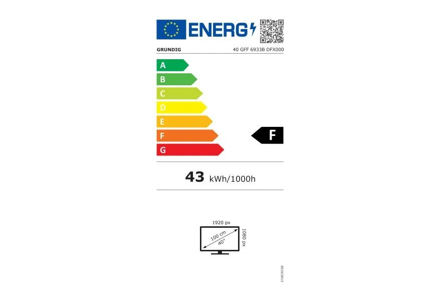 Televizor GRUNDIG 40GFF6933B LED android SMART TV (T2 HEVC/S2)