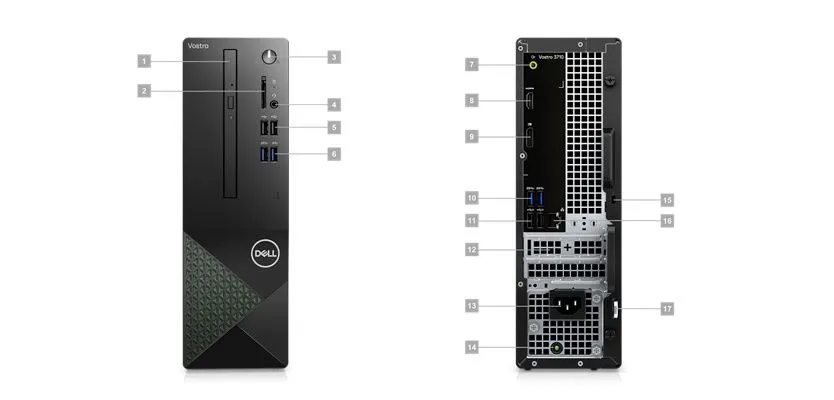Stolno računalo DELL Vostro 3710 SFF N6500VDT_WIN11P (i5-12400 8GB SSD256GB WLAN W11Pro)