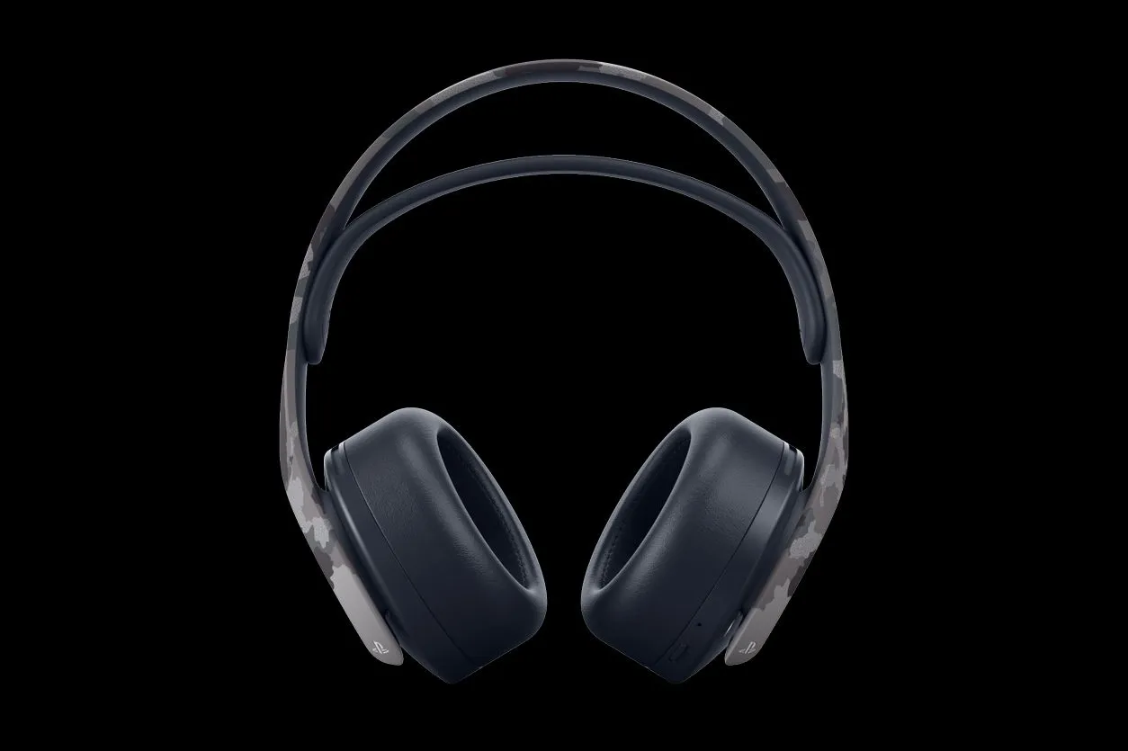 Naglavne gamerske slušalice s mikrofonom Sony Wireless PS5 Pulse 3D Headset Grey Camo