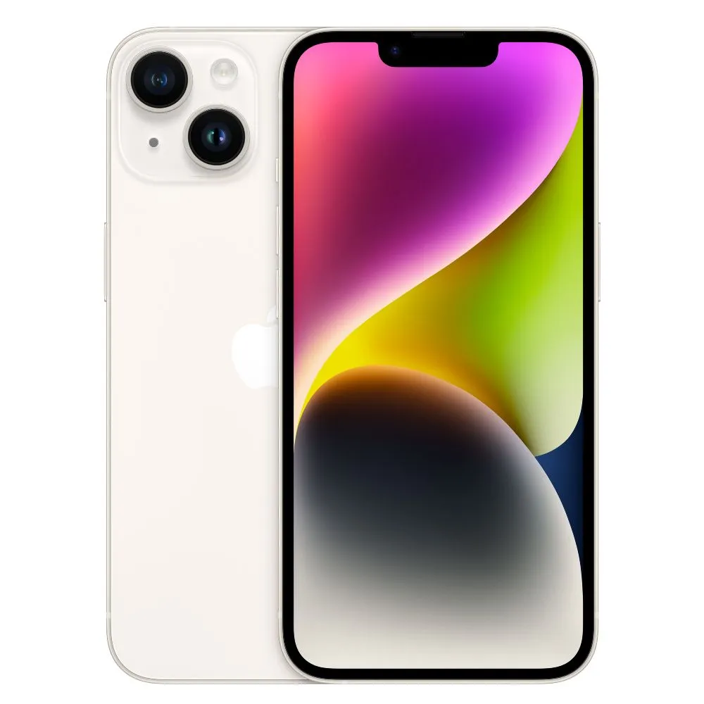 Mobitel Smartphone Apple iPhone 14 128GB - Starlight (MPUR3RX/A)