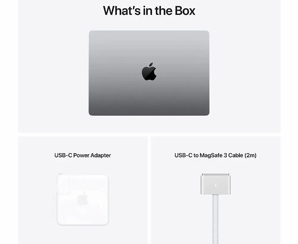 Laptop Apple Macbook Pro 14 MPHG3CR/A (14 Apple M2 Max 12-core 32GB SSD1TB Apple GPU 30-core CRO KB MacOS) Space grey
