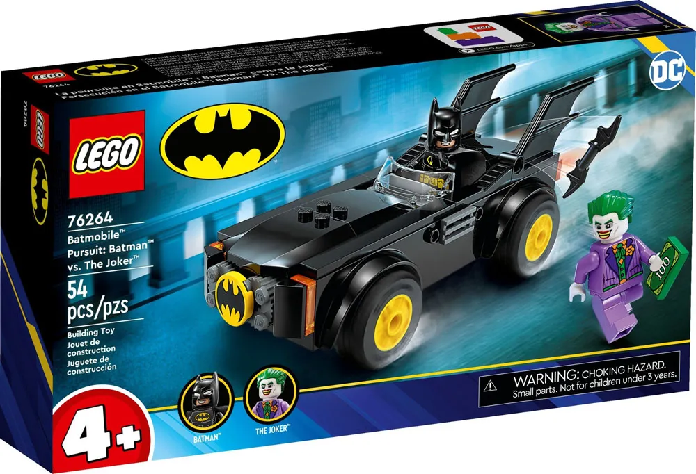 Set LEGO kocke The Batman Batmobile Pursuit Batman vs The Joker 76264 Svijet medija.hr