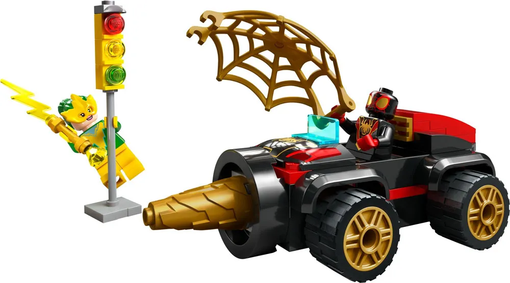Set LEGO kocke Super Heroes Marvel Spidey Drill Spinner Vehicle (10792)