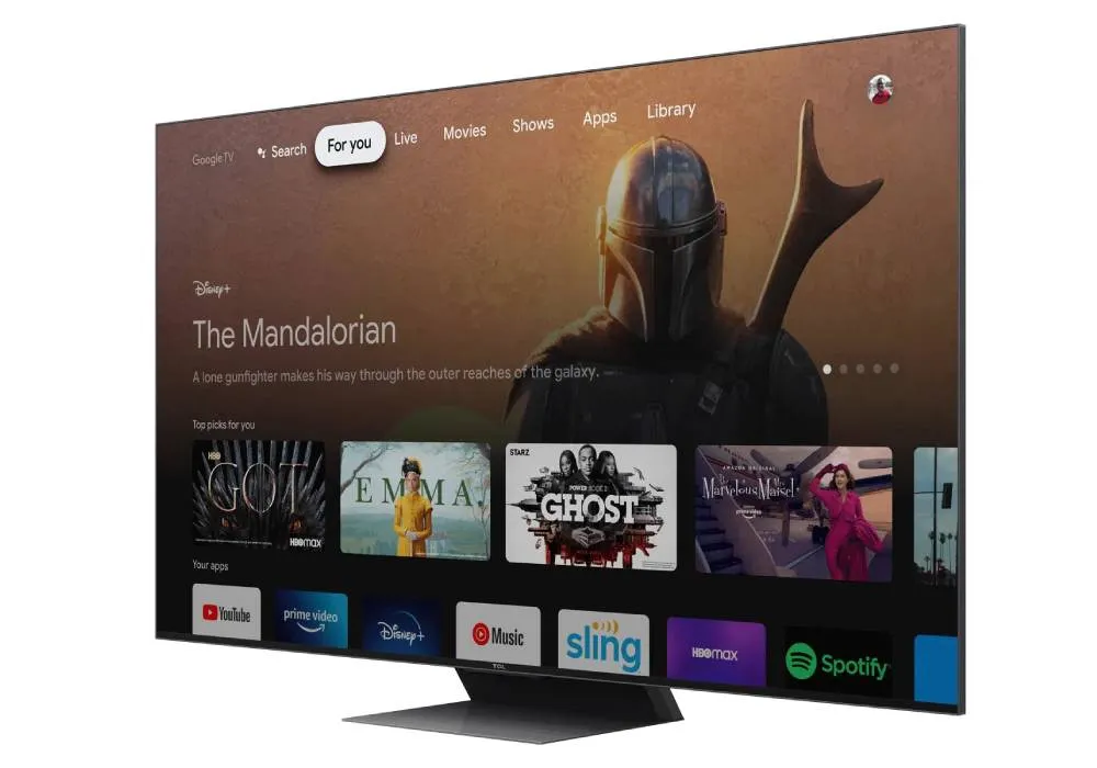 Televizor TCL 55C845 Mini LED QLED UHD 4K Google SMART TV