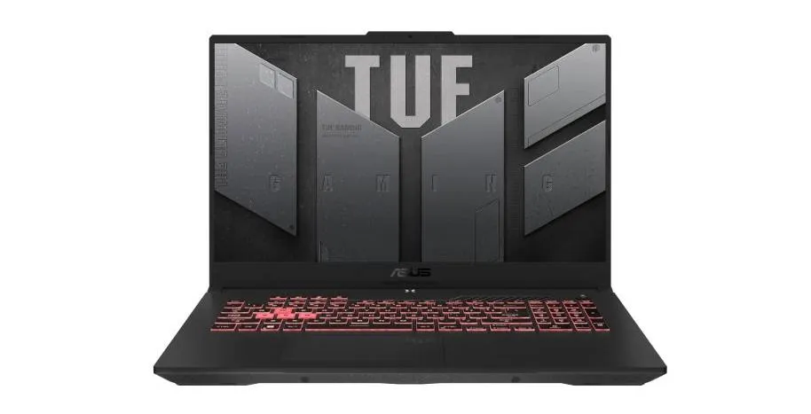 Laptop ASUS TUF Gaming A17 FA707NV-LL073 (17.3 WQHD AMD Ryzen 7 7735HS do 4.7GHz 16GB SSD1TB RTX4060-8GB FreeDOS) gaming