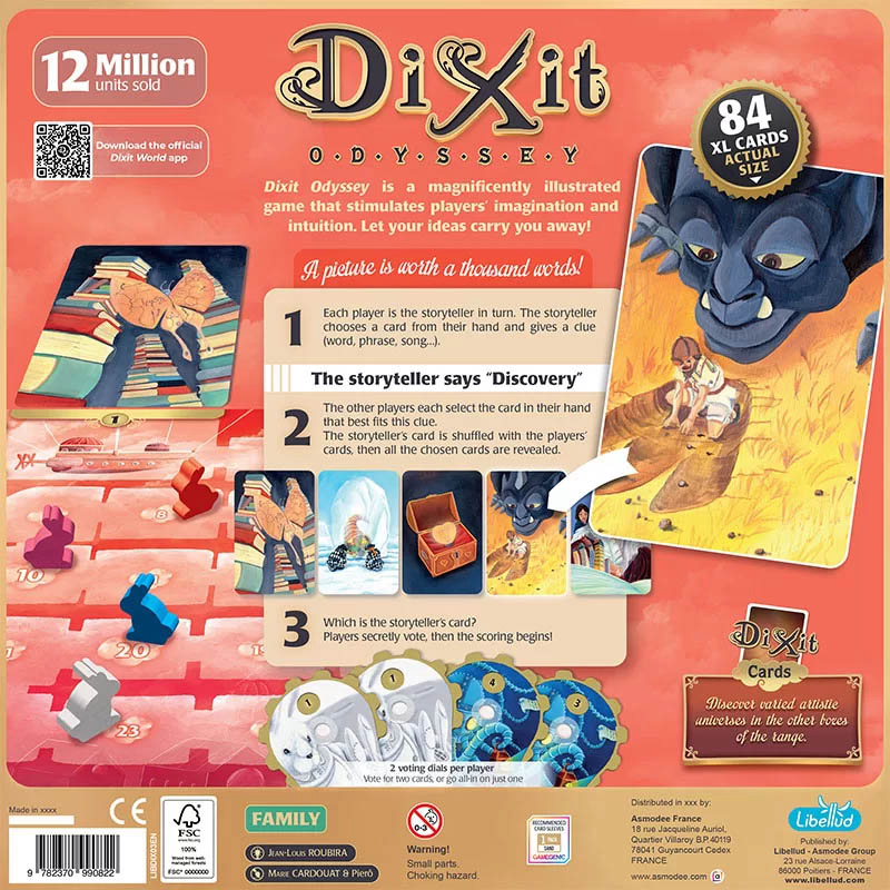 Društvena igra Libellud Dixit Odyssey (HR)
