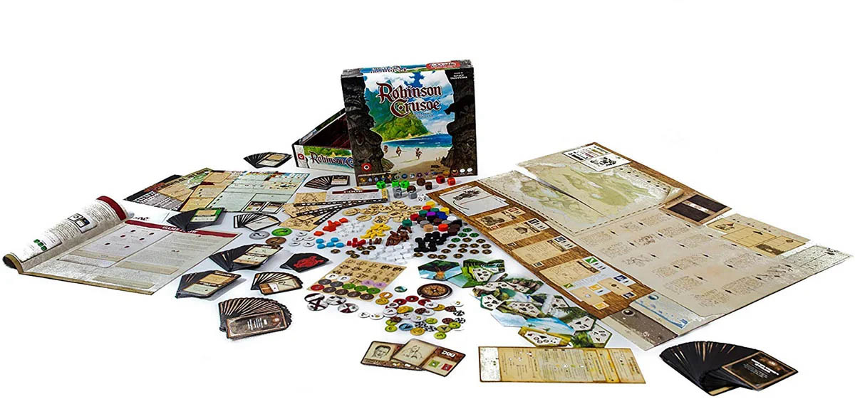 Društvena igra Robinson Crusoe Adventures on the Cursed Island 2nd Edition
