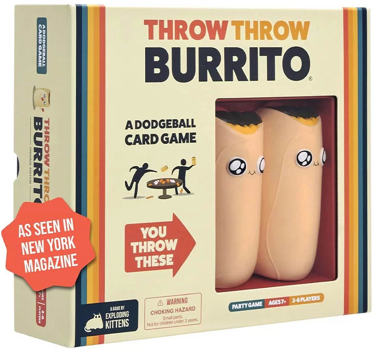 Društvena igra Throw Throw Burrito A Dodgeball Card Game