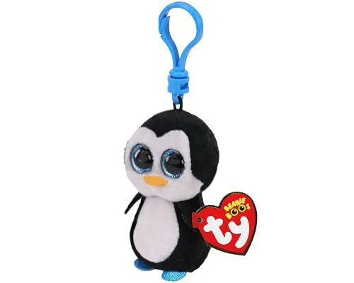 Privjesak plišani TY Beanie Boos WADDLES - penguin TY 36505