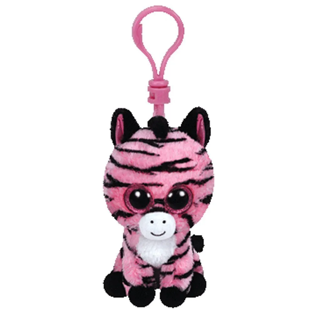 Privjesak plišani TY Beanie Boos ZOEY - pink zebra TY 36615