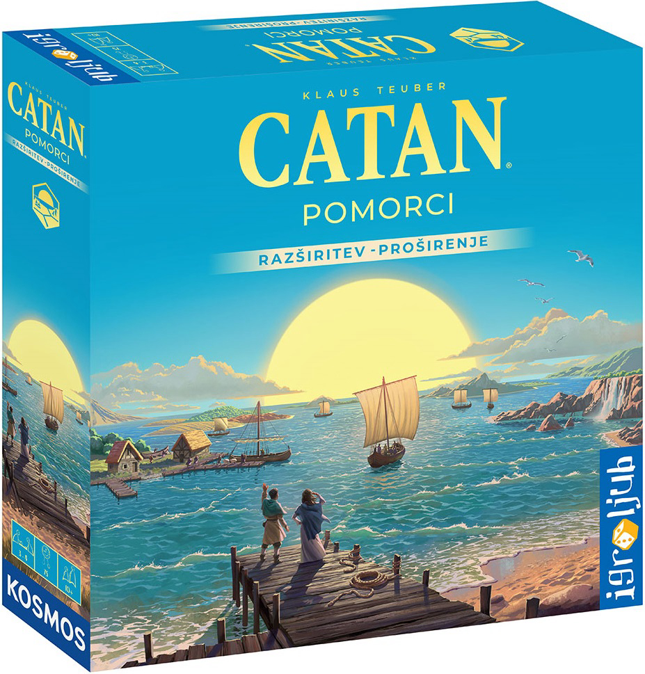 Dodatak za društvenu igru Kosmos Settlers of Catan ekspanzija Pomorci (HR)