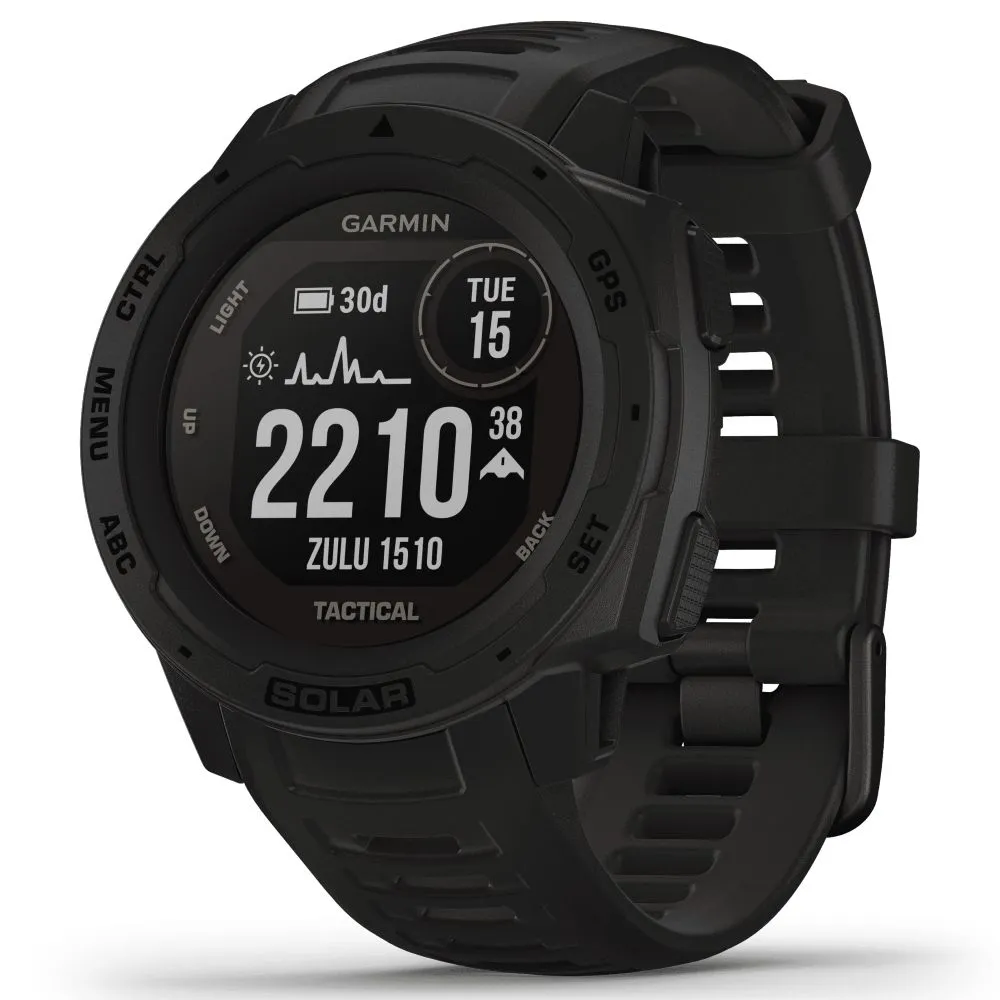 Pametni sat GARMIN Instinct SOLAR Tactical Black